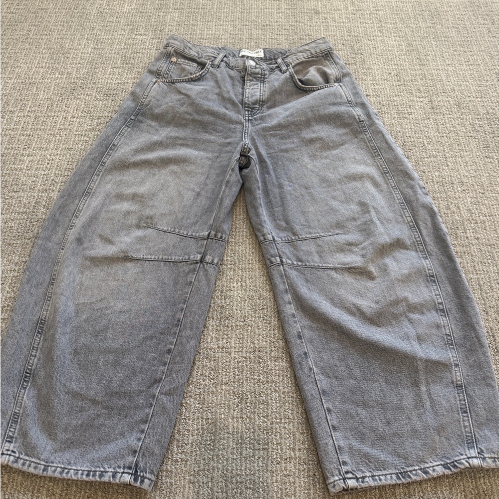 We The Free Charcoal Flare Jeans